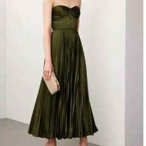 Amur belle dress olive green size 8